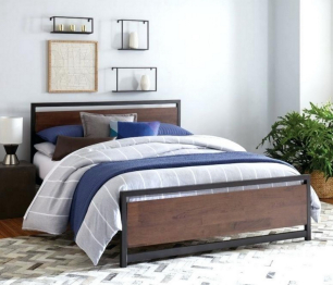 Кровать в стиле лофт Брайтон 0.9