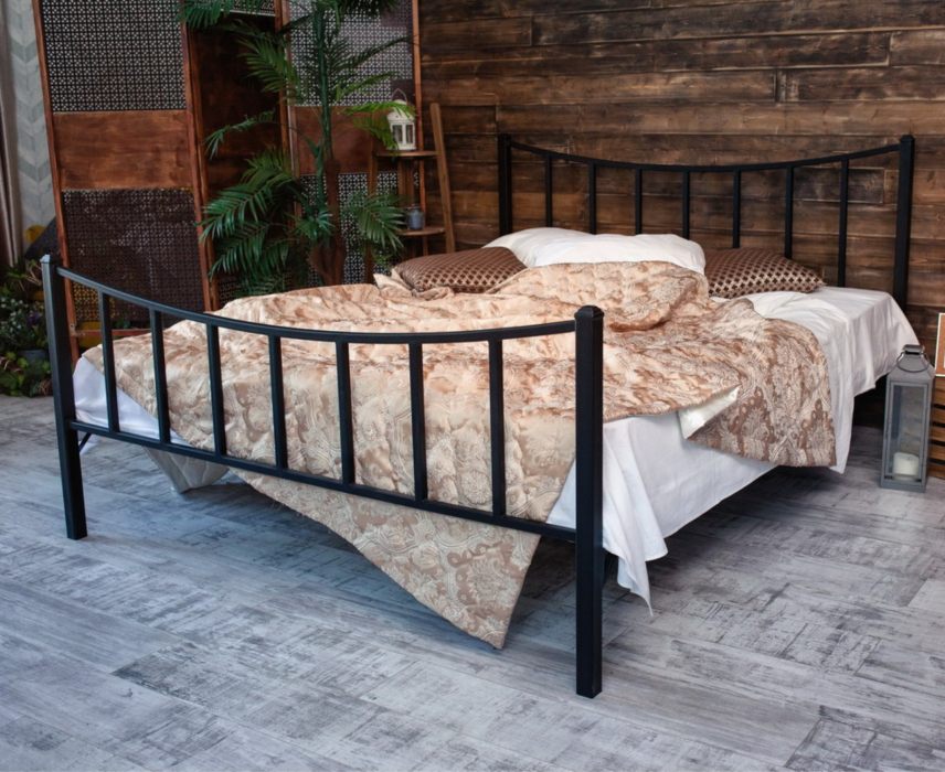 Кровати 160 см, Кровать в стиле лофт Ринальди 1.6