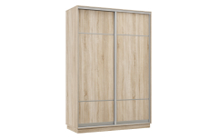 Шкафы-купе, Шкаф-купе Премьер Лайт 01 (08;08) двухдверный