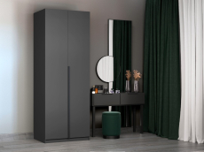 В спальню, Шкаф Локер 2-х дверный (Гармошка) + модуль