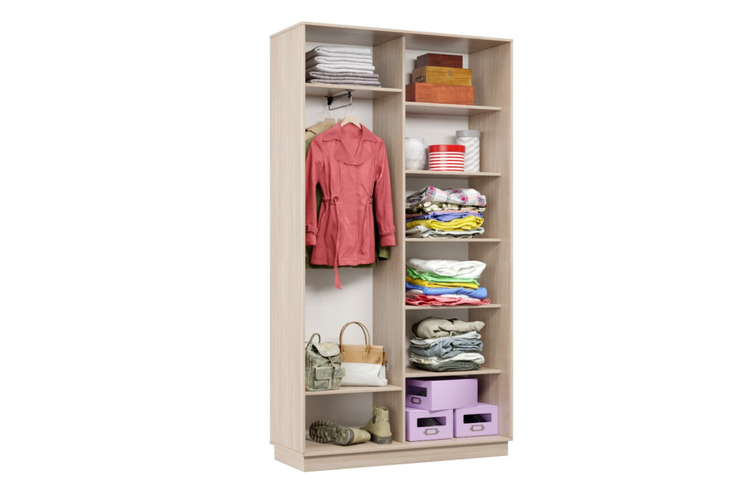 Шкафы-купе, Шкаф-купе Премьер МИНИ 01 (12;13) двухдверный