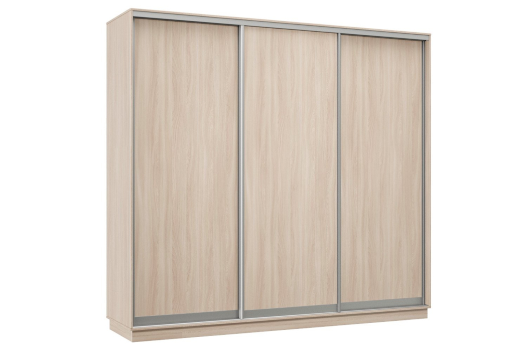 Шкафы-купе 3-х дверные, Шкаф-купе Премьер Лайт 63 (02;02;02) трехдверный
