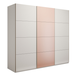 Шкаф-купе Эста 3-х дверный ДСП/Стекла пудра/Доводчик 300х66х240