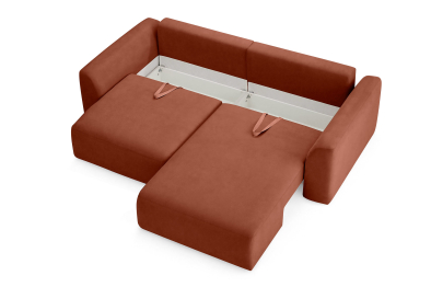 Диван угловой Спейс, Велюр