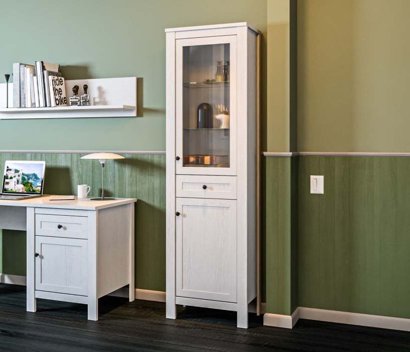 Стеклянные, Гермес СБ-3091 Шкаф-витрина