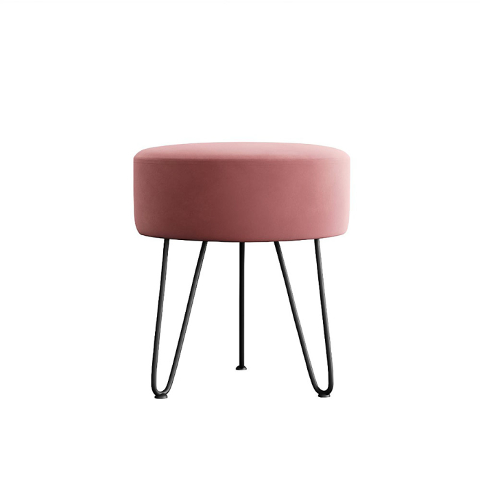 Пуф в прихожую, Пуф Берг, ультра коралл