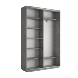 Шкаф-купе Экспресс 2-х дверный Фотопечать Квадрат Стекла 160х45х240