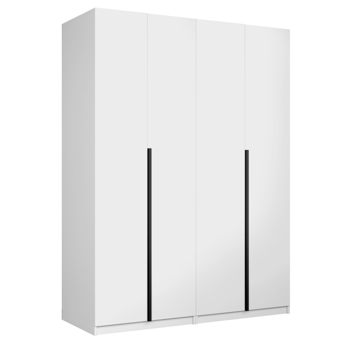 Шкафы распашные, Распашной шкаф Локер 800+800 (Гармошка) с полками и ящиками слева