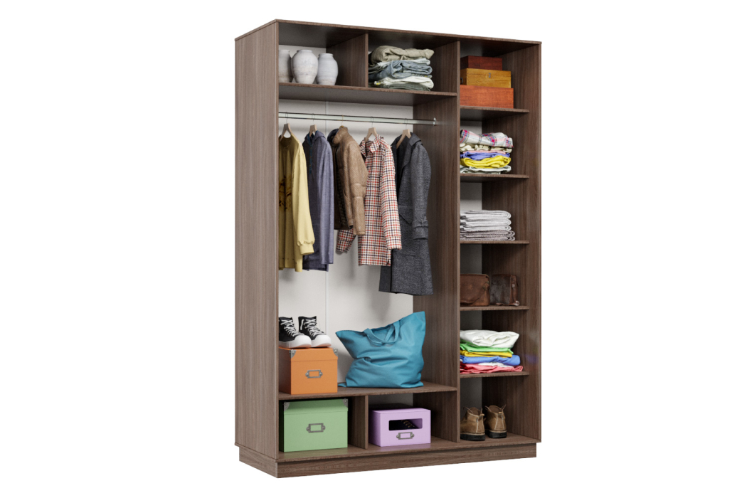 Шкафы-купе, Шкаф-купе Премьер Лайт 10 (02;01) двухдверный