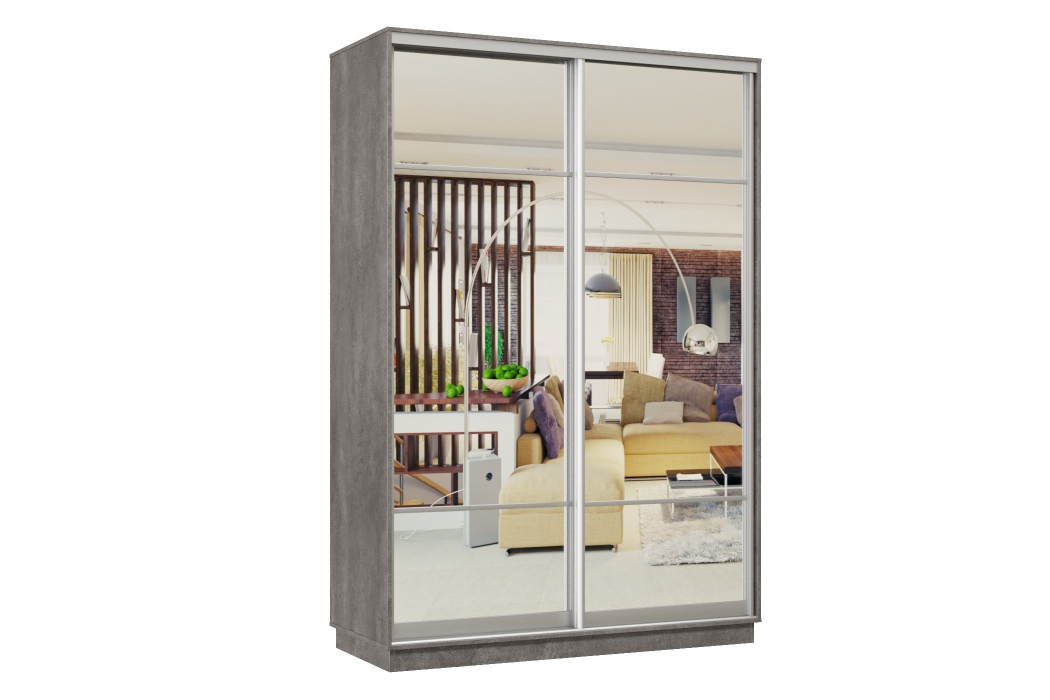 Шкафы-купе, Шкаф-купе Премьер Лайт 11 (11;11) двухдверный