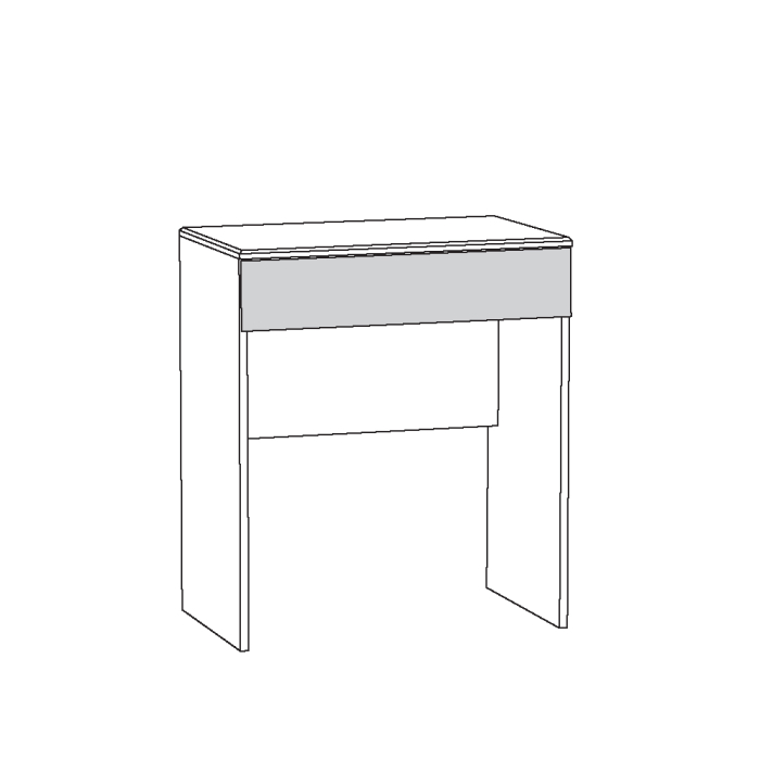 Туалетные столики, Стол туалетный Амели 12.48