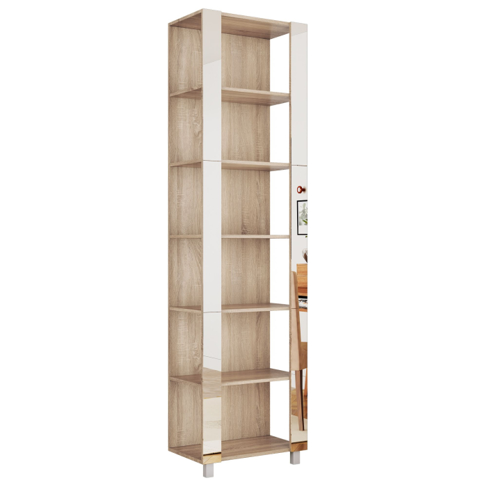 Открытые, Стеллаж модульный Универсальный 35х60х220 Зеркало