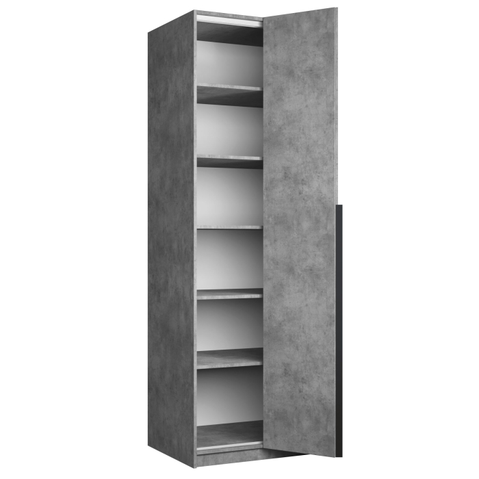 В спальню, Шкаф Локер 2-х дверный (Гармошка) доп. полки