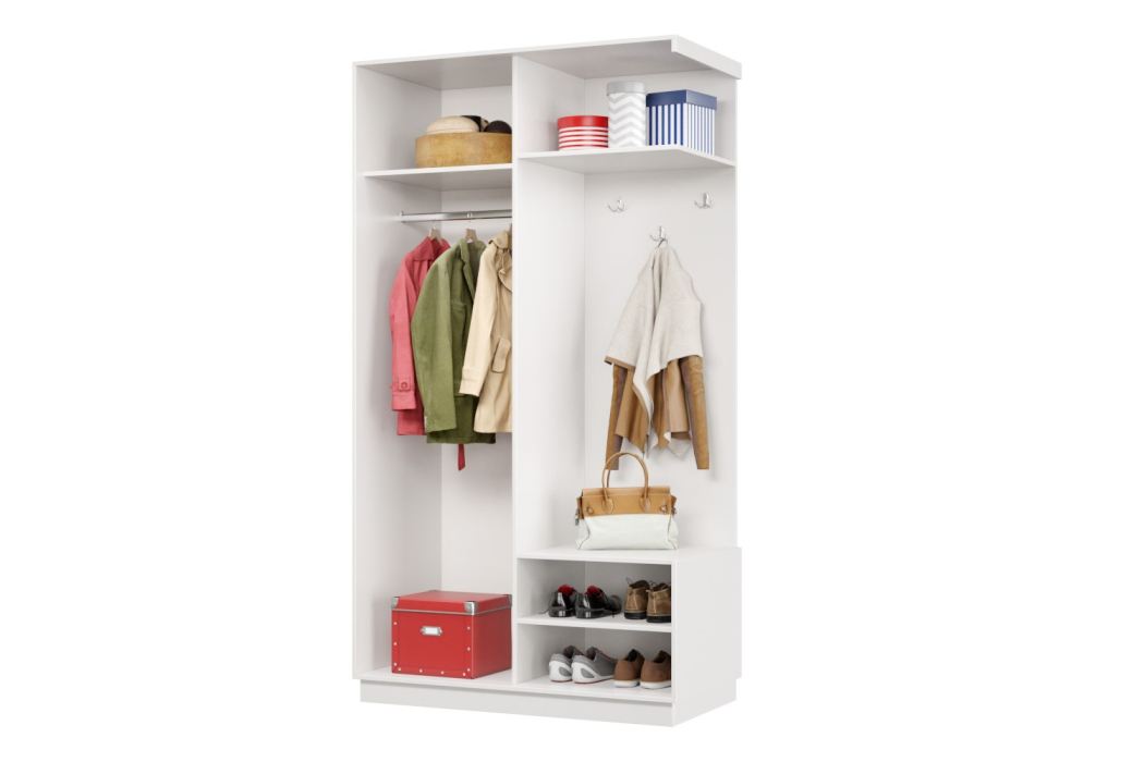 Прихожие, Прихожая Премьер 02 Лайт 11 Правая Мини