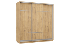 Шкафы-купе 3-х дверные, Шкаф-купе Премьер Лайт 33 (08;08;08) трехдверный