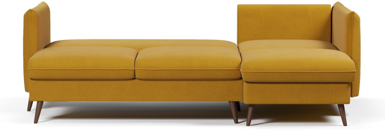 Диван угловой Пекин еврокнижка, велюр