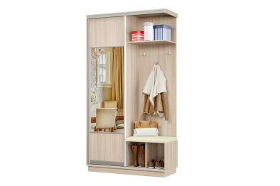 Прихожая Премьер 01 Лайт Мини 05 Правая Мягкая