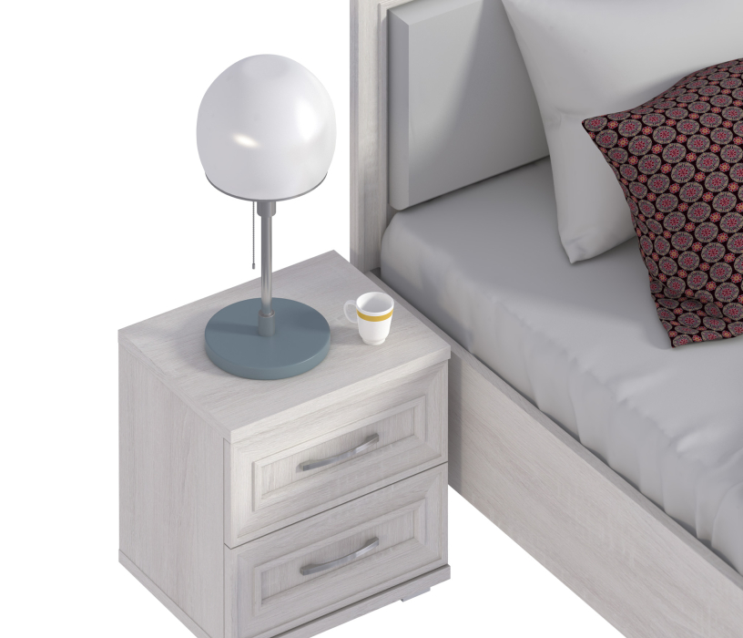 Спальные гарнитуры, Флоренция набор с кроватью(СБ-2390+СБ-2393+СБ-2395)