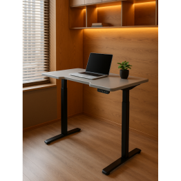 Компьютерный стол Маркос с механизмом подъема 140х80, черный