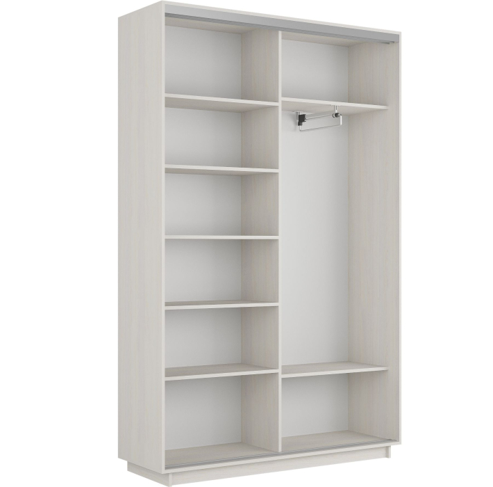 Шкафы-купе 2-х дверные, Шкаф-купе Экспресс Элемент дуо 2200 x 1400 x 450