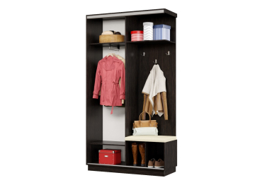 Прихожая Премьер 01 Лайт 08 Правая Мягкая