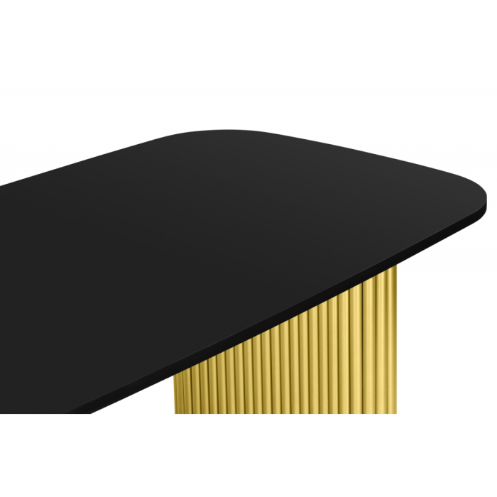 Обеденные столы, Деревянный стол Бавария 180*90 (золотые ноги)