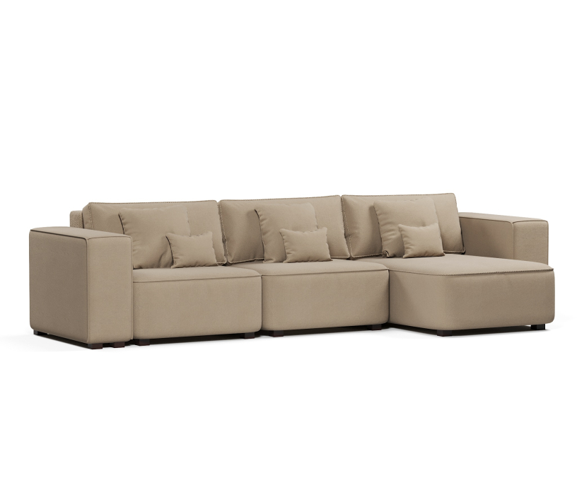 Диваны угловые, Диван-кровать угловой еврокнижка Сиэтл, велюр