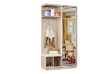 Прихожие, Прихожая Премьер 04 Лайт Мини 11 Левая Мягкая