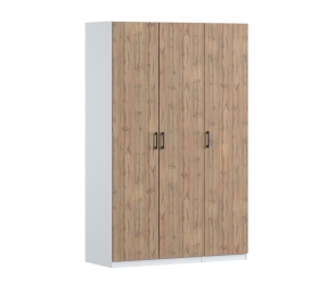 Шкаф трехдверный Макс 1500 мм, вариант №1 (ЛДСП)