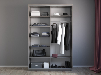 Шкаф-купе Экспресс 2-х дверный Фотопечать Калейдоскоп Стекла 140х60х240