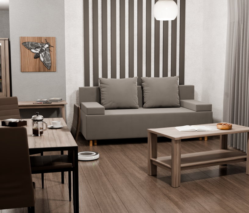 Диваны еврокнижки, Прямой диван Инди,еврокнижка,велюр