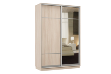 Шкафы-купе, Шкаф-купе Премьер Лайт 01 (08;11) двухдверный