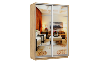 Шкаф-купе Премьер Лайт 09 (11;11) двухдверный