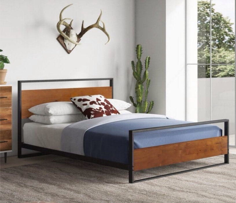 Кровати 140 см, Кровать в стиле лофт Шелби 1.4