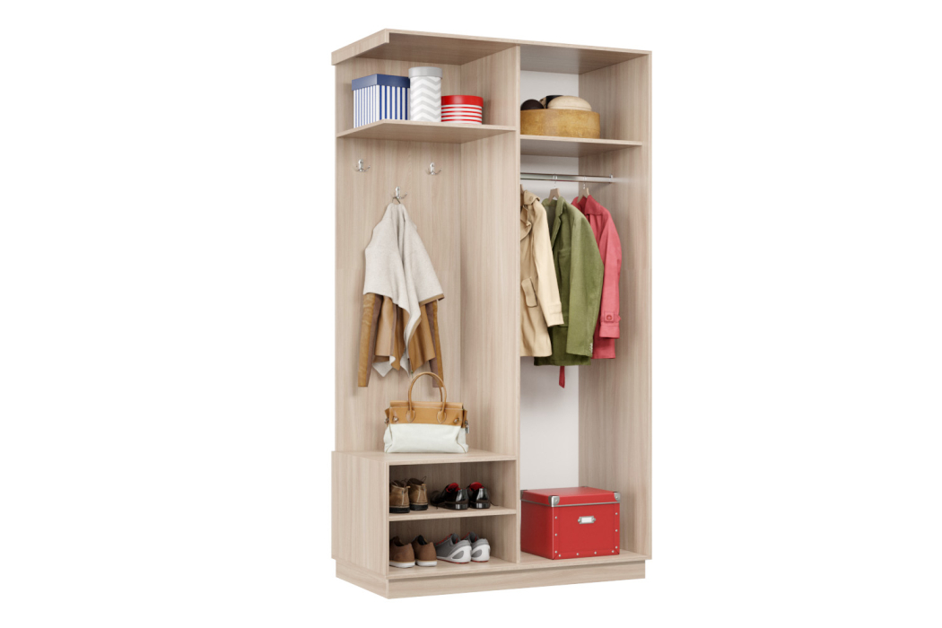 Прихожие, Прихожая Премьер 02 Лайт 11 Левая Мини