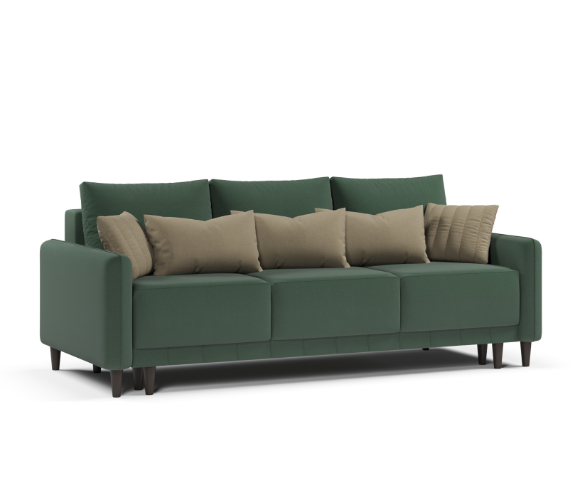 Диваны книжки, Диван-кровать прямой Дайкири еврокнижка, велюр