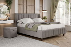 Мягкая кровать, Кровать Милана 1400 с подъёмным механизмом