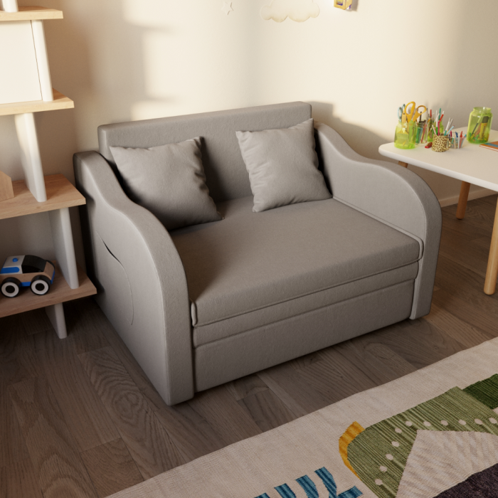 Детские диваны, Прямой диван Бали ППУ, велюр