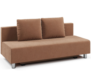 Диван-кровать прямой Парма Комфорт еврокнижка,велюр