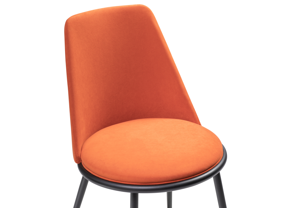 Стулья, Стул Алдис катания флам / черный матовый