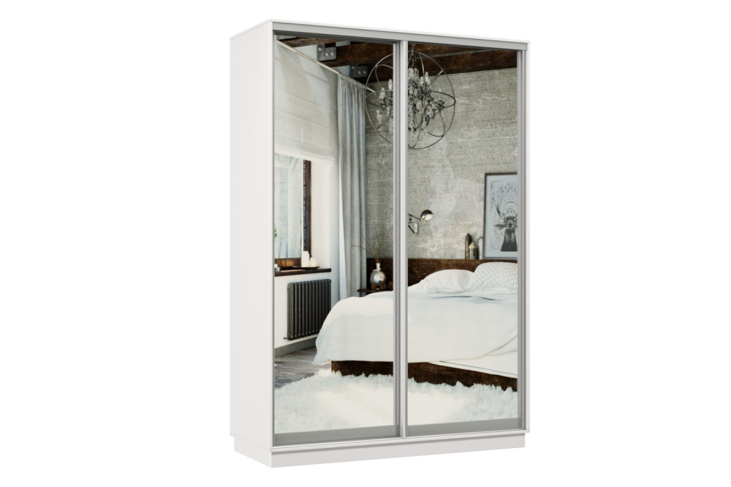 Шкафы-купе, Шкаф-купе Премьер Лайт 03 (01;01) двухдверный