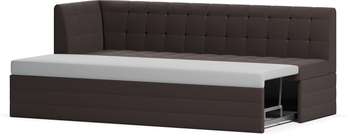 Кухонный диван дельфин Дилла, велюр