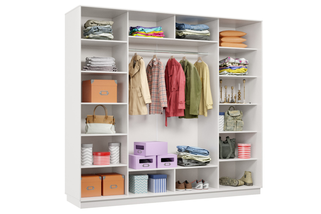 Шкафы-купе 3-х дверные, Шкаф-купе Премьер Лайт 60 (11;11;11) трехдверный