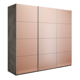 Шкаф-купе Эста 3-х дверный Стекла пудра/Доводчик 300х66х240