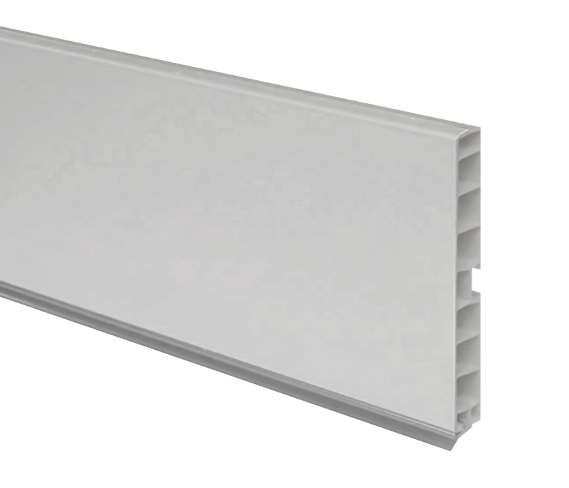 Аксессуары для кухни, Цоколь кухонный ПВХ 150 мм 3 м Серая шагрень 7304  УТ-00013255