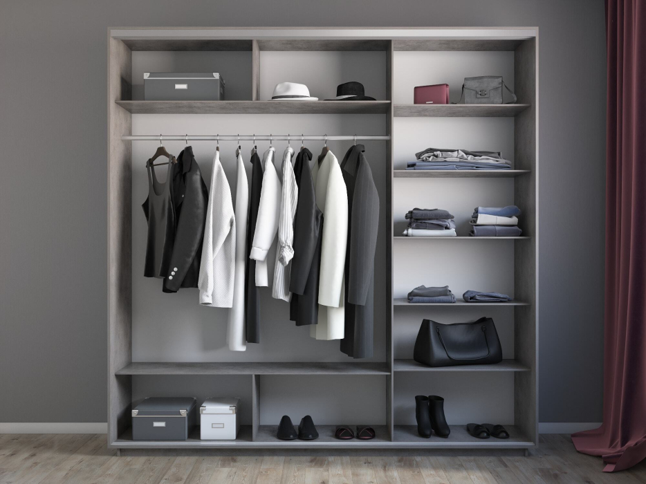 Шкафы-купе 3-х дверные, Шкаф-купе Экспресс 3-х дверный Фотопечать Шелк Стекла 210х60х220