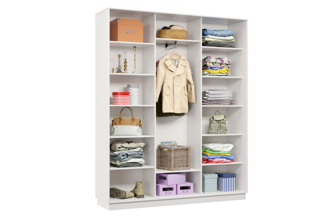 Шкафы-купе 3-х дверные, Шкаф-купе Премьер Лайт 31 (08;08;08) трехдверный