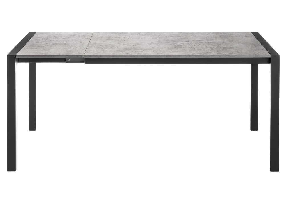 Обеденные столы, Стол деревянный Центавр 120 (160) х 70 (черный матовый)