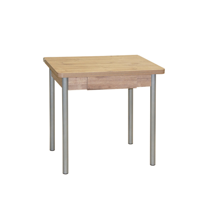 Обеденные столы, Стол обеденный Компакт с ящиком, дуб веллингтон