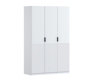 Шкаф трехдверный Макс 1500 мм, вариант №3 (ЛДСП/МДФ)